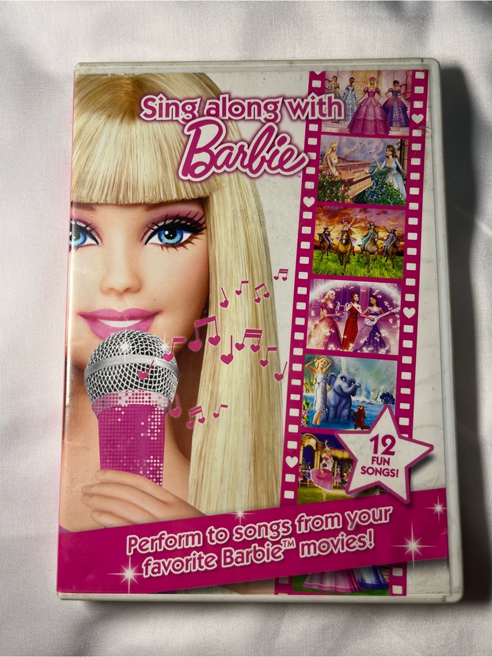 Sing Along with Barbie DVD 2010 Widescreen Animation Kids Family Movie